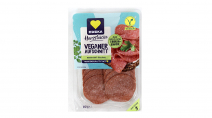 Edeka Veganer Aufschnitt nach Art Salami Edeka Veganer Aufschnitt nach Art Salami