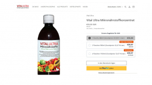 Vital Ultra Mikronährstofe, vitalultra.shop, 25.02.2026 Vital Ultra Mikronährstofe, vitalultra.shop, 25.02.2026