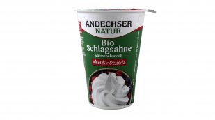 Andechser Natur Bio Schlagsahne
