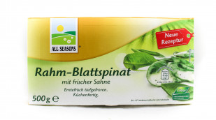 All Seasons Rahm-Blattspinat