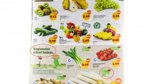 Prospektseite, Spargel aus Baden Württemberg, Penny-Angebotsprospekt 30.4.-05.05.2018, Seite 9  