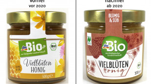 alt: dm Bio-Vielblütenhonig 2019; neu: 2020
