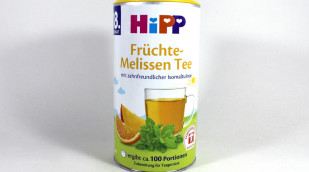 Vom Markt genommen: Hipp Früchte-Melissen Tee