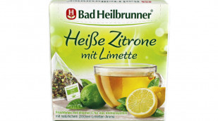 Bad Heilbrunner Tee Heiße Zitrone mit Limette