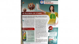 Anzeige „PulmoVir® immun“ in „TVdirekt“, Ausgabe 3/2021, Seite 17
