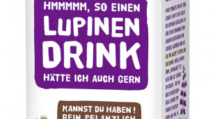 LUVE Lupinen Drink Schokolade, Herstellerfoto 