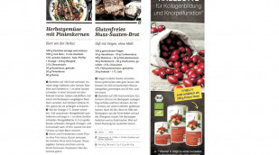 Anzeige „Raab Vitalfood Hagebutte“, Zeitschrift Schrot & Korn“ 10/2019, Seite 21