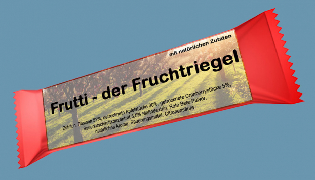Prototyp eines Fruchtriegels