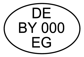 Beispiel für ein Identitätskennzeichen