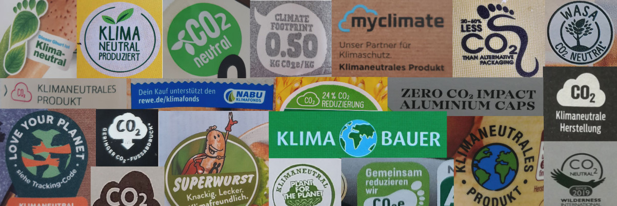 Wildwuchs bei Klimalabeln