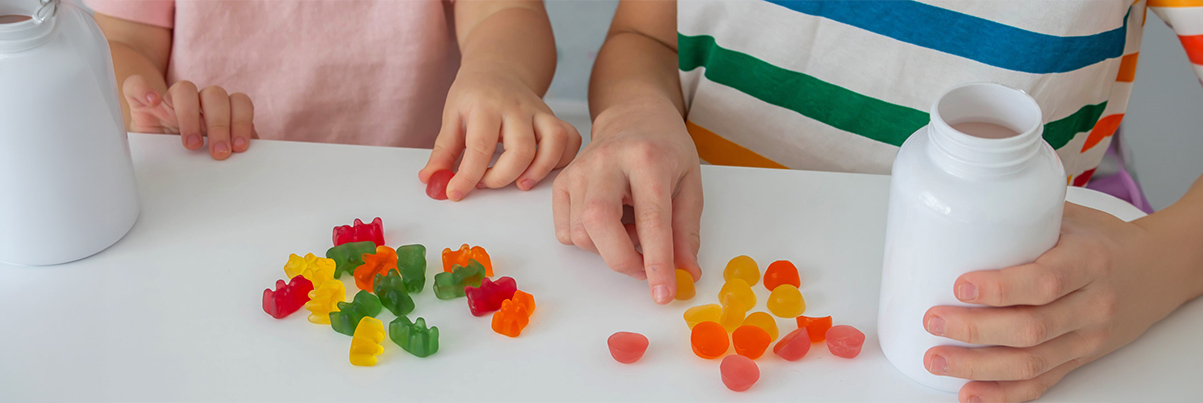 Fruchtgummi als Nahrungsergänzungsmittel