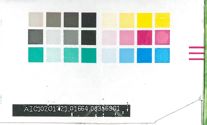 Farbmuster Auf Tetra Pak Verpackungen Lebensmittelklarheit
