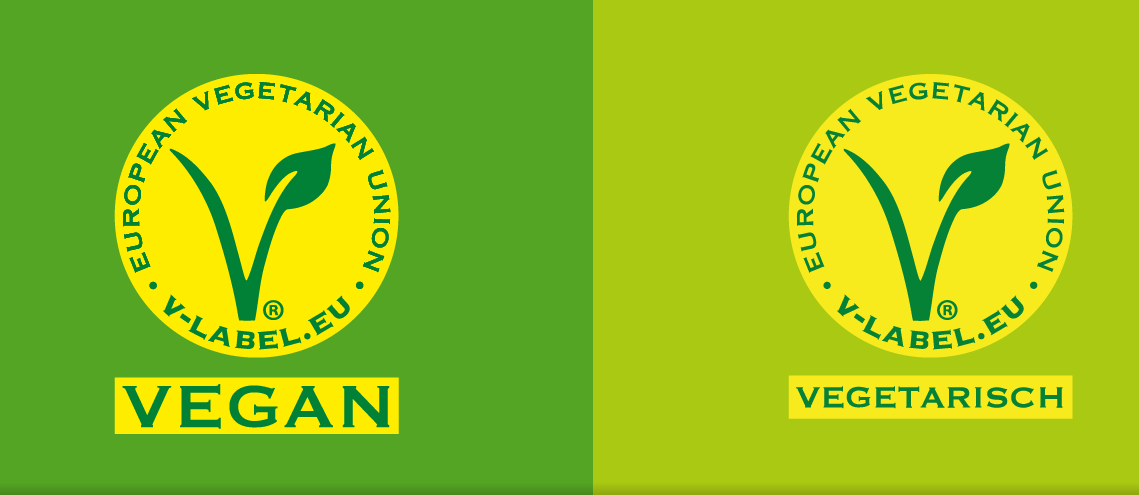 Label „V“ für vegetarische Produkte | Lebensmittelklarheit